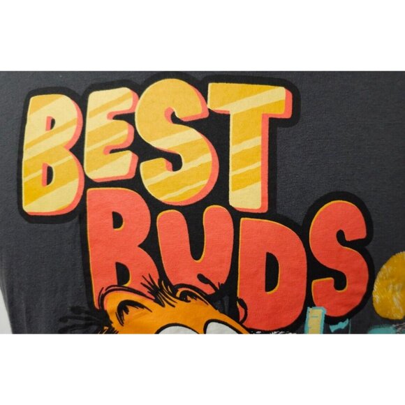 The Garfield Movie Best Buds Odie Baby Garfield Cartoon Graphic XL Gray T-Shirt - Picture 5 of 13